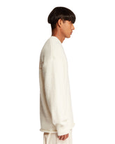 White Wool Le Pull Sweater | PDP | Antonia