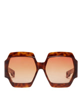 Brown Grandfunk Sunglasses - Women | PLP | Antonia