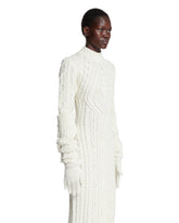 White Knitted Gloves - JEAN PAUL GAULTIER | PLP | Antonia