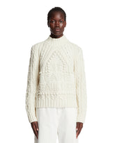 White Logo Sweater - JEAN PAUL GAULTIER | PLP | Antonia