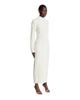 White Knitted Maxi Dress | PDP | Antonia