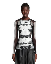 Black Trompe L'Oeil Top - JEAN PAUL GAULTIER | PLP | Antonia