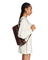 Brown Medium Rollup Bag - Women's shoulder bags | PLP | Antonia