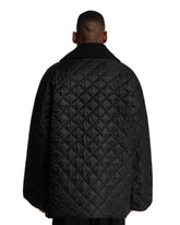 Black Quilted Jacket | PDP | Antonia