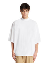 White Crew-Neck T-Shirt | PDP | dAgency