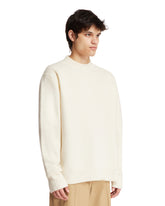 Maglione Bianco In Cashmere | PDP | dAgency