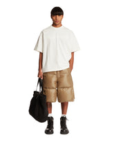 Brown Padded Shorts - Jil Sander men | PLP | Antonia