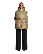 Gilet Trapuntato Marrone - Jil sander donna | PLP | Antonia