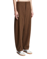 Brown Wool Trousers | PDP | Antonia