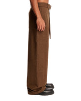 Brown Belted Trousers | PDP | Antonia