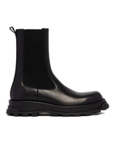 Black Leather Boots | PDP | Antonia