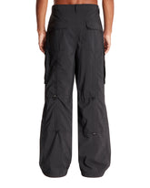 Black Adjustable Utility Trousers | PDP | Antonia