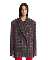 Gray Checkered Coat | PDP | Antonia