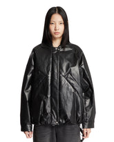 Black Oil-Coated Bomber - KASSL EDITIONS WOMEN | PLP | Antonia