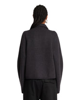 Gray Merino Wool Jacket | PDP | Antonia