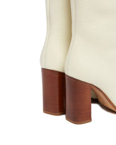 White Leather Boots | PDP | Antonia