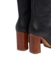 Black Leather Boots | PDP | Antonia