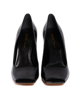 Black Cedar Leather Pumps | PDP | Antonia