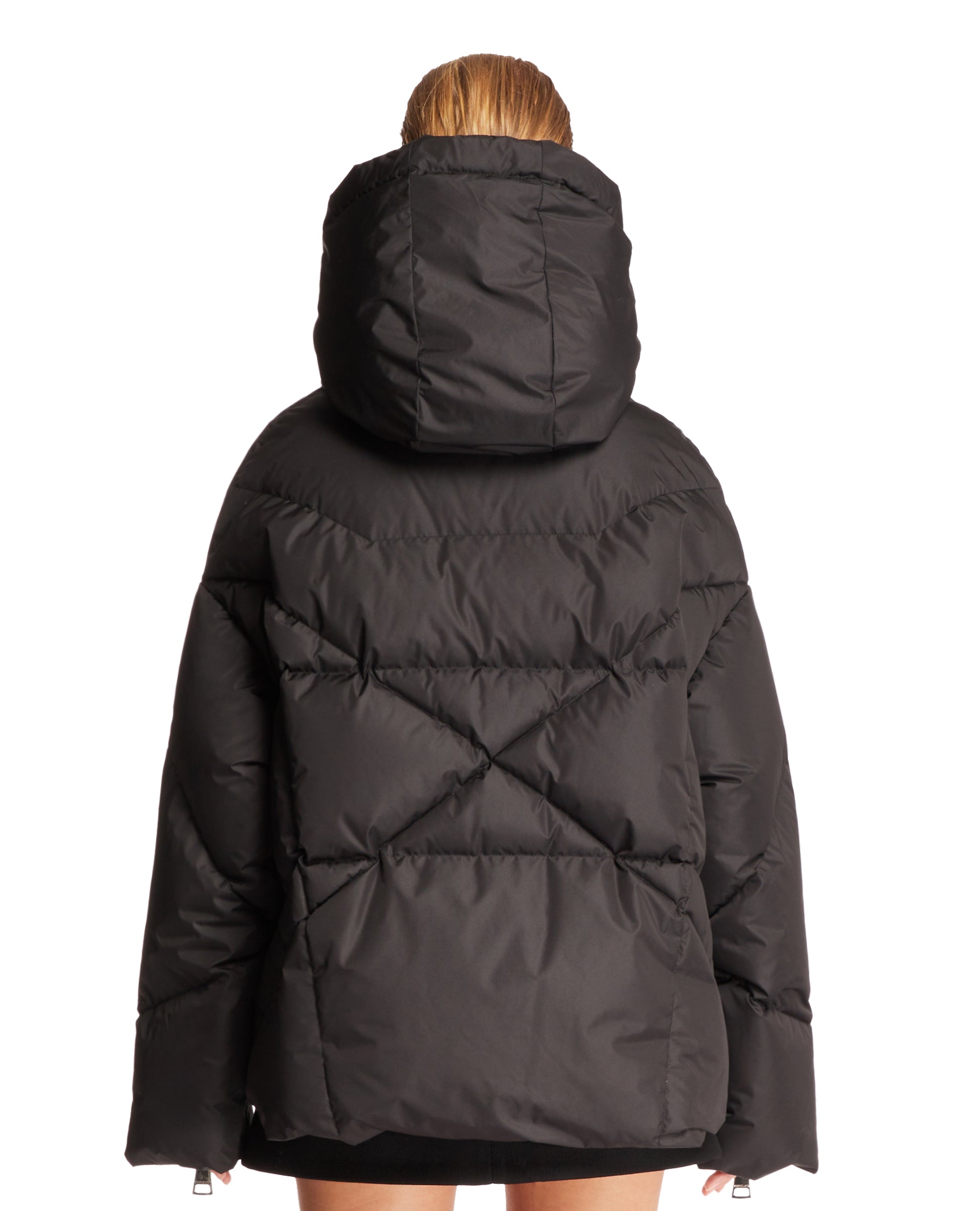 Khrisjoy Black buy Khris Iconic padded jacket