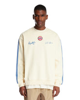 KidSuper X Ronaldinho Beige Sweatshirt with Signatures - Men | PLP | Antonia