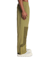 Green Ripstop Paneled Pants | PDP | Antonia