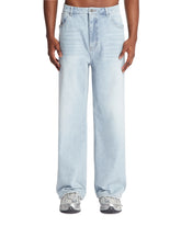 Blue Wide-Leg Jeans - Men | PLP | Antonia