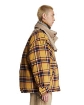 Multicolor Tartan Puffer Jacket | PDP | Antonia