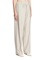 Beige Drawstring Pants | PDP | Antonia