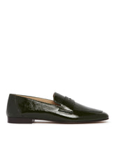 Green Leather Loafers - Women's shoes | PLP | Antonia