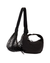 Black Fortune Croissant Flit Bag | PDP | Antonia