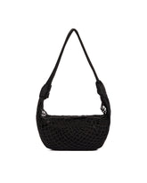 Black Fortune Croissant Flit Bag | PDP | Antonia