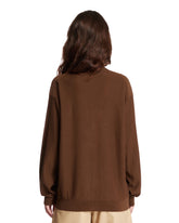 Brown Twisted Cardigan | PDP | Antonia