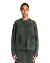 Green Natalia Cashmere Sweater - Women's knitwear | PLP | Antonia