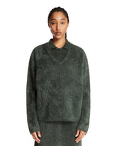 Green Cashmere Sweater - Women's knitwear | PLP | Antonia