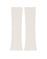 White Cashmere Arm Warmers - Women's accessories | PLP | Antonia