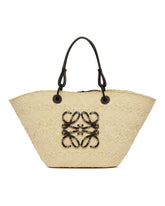 Beige Anagram Basket Bag | PDP | Antonia