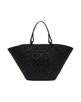 Black Anagram Basket Bag | PDP | Antonia