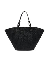 Black Anagram Basket Bag | PDP | Antonia