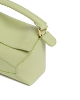 Green Mini Puzzle Bag | PDP | Antonia