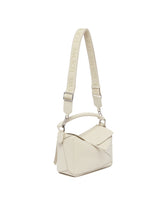 Beige Small Puzzle Bag | PDP | dAgency