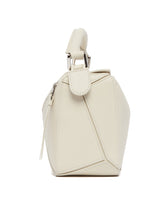 Beige Small Puzzle Bag | PDP | dAgency