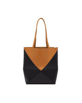 Multicolor Puzzle Fold Tote | PDP | Antonia