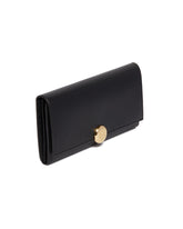 Black Pebble Leather Wallet | PDP | Antonia