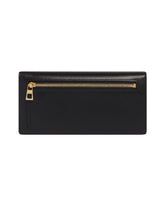 Black Pebble Leather Wallet | PDP | Antonia