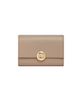 Beige Pebble Small Wallet | PDP | Antonia