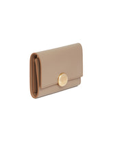 Beige Pebble Small Wallet | PDP | Antonia