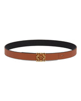 Brown Anagram Reversible Belt | PDP | Antonia