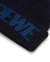 Blue Wool Beanie | PDP | Antonia