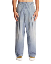 Blue Low Crotch Pants - Men's clothing | PLP | dAgency