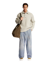 Blue Low Crotch Pants - Men's clothing | PLP | dAgency